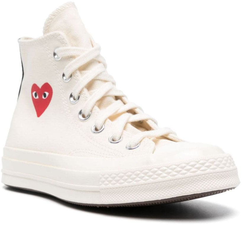 Comme Des Garcons Play x Converse Chuck 70 "Cream" sneakers