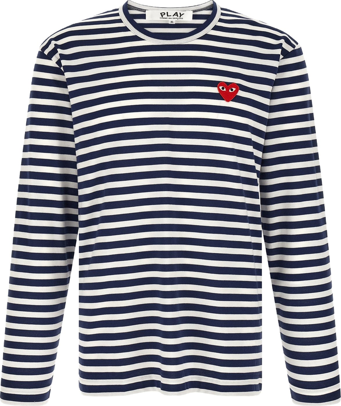 Comme Des Garçons Play Multicolor Cotton T-Shirt
