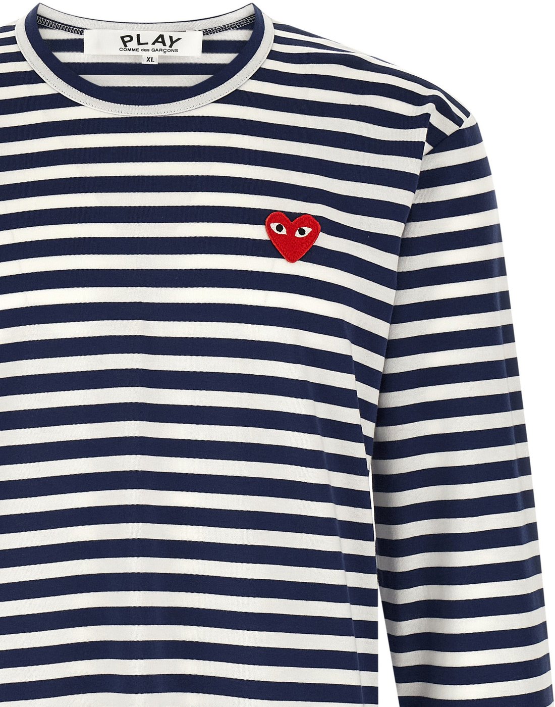 Comme Des Garçons Play Multicolor Cotton T-Shirt