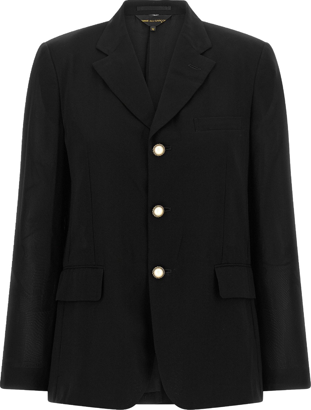 Comme Des Garcons Jewel Buttons Blazer