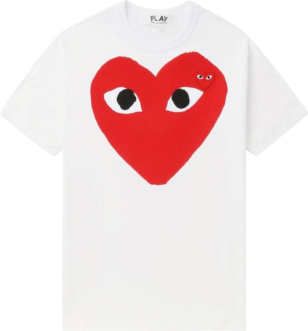 Comme Des Garcons Red Heart cotton t-shirt