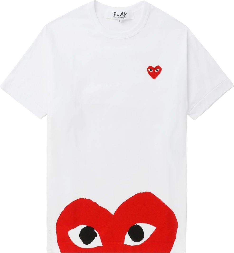 Comme Des Garcons Red Heart cotton t-shirt