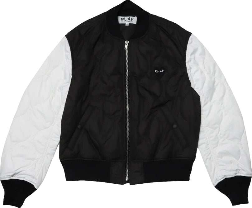 Comme Des Garcons Black Emblem bomber jacket