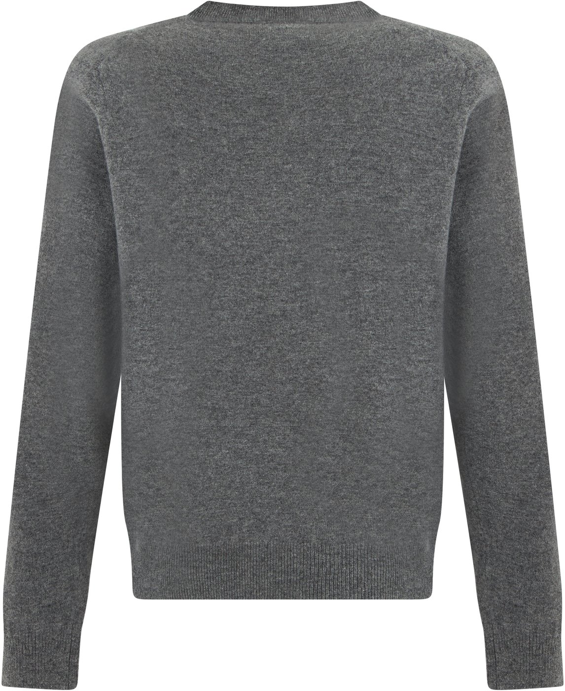 Round-neck sweater in wool