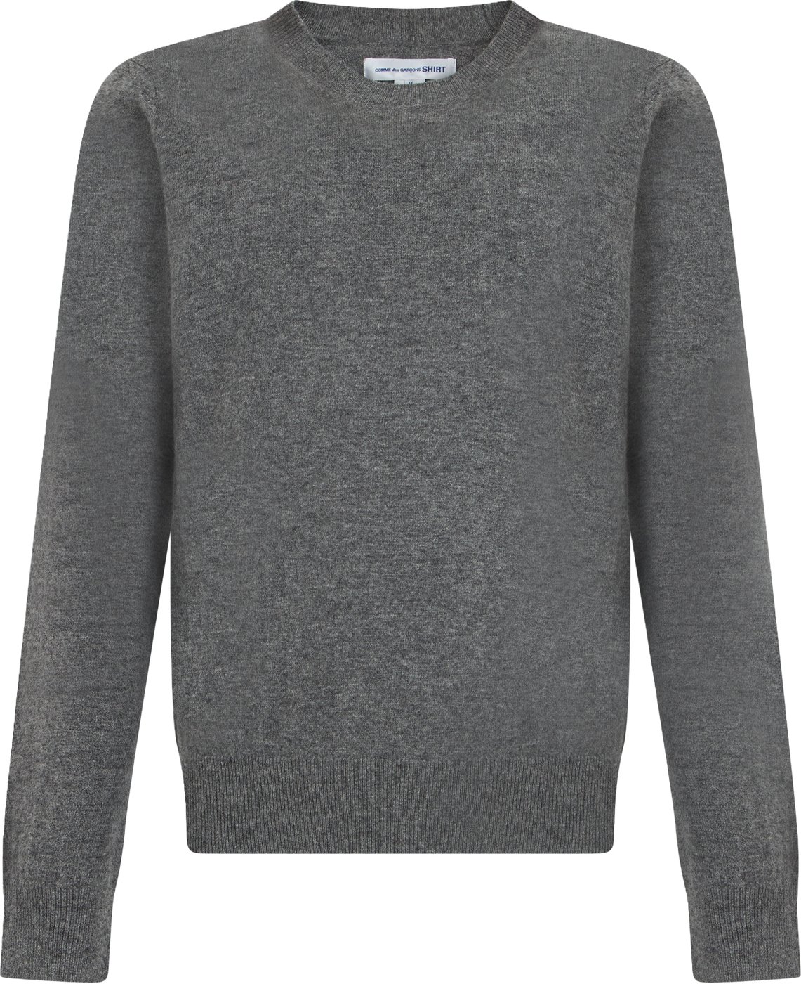 Round-neck sweater in wool