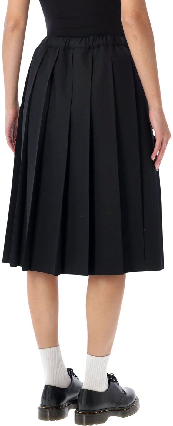 Pleated Skirt Nero