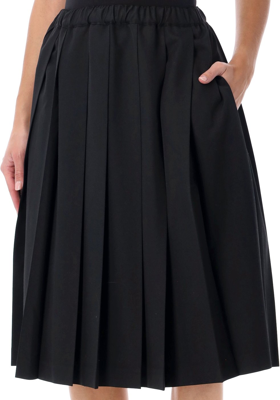 Pleated Skirt Nero