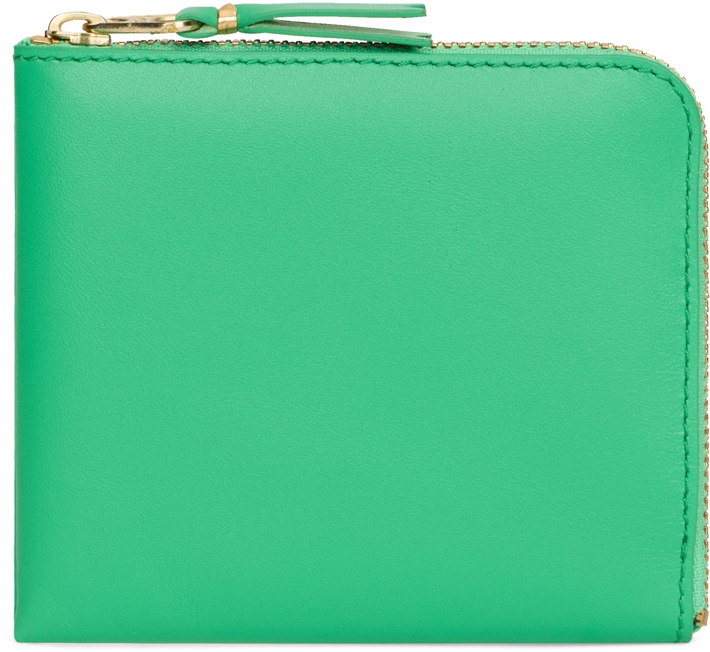 Wallet with zip closure