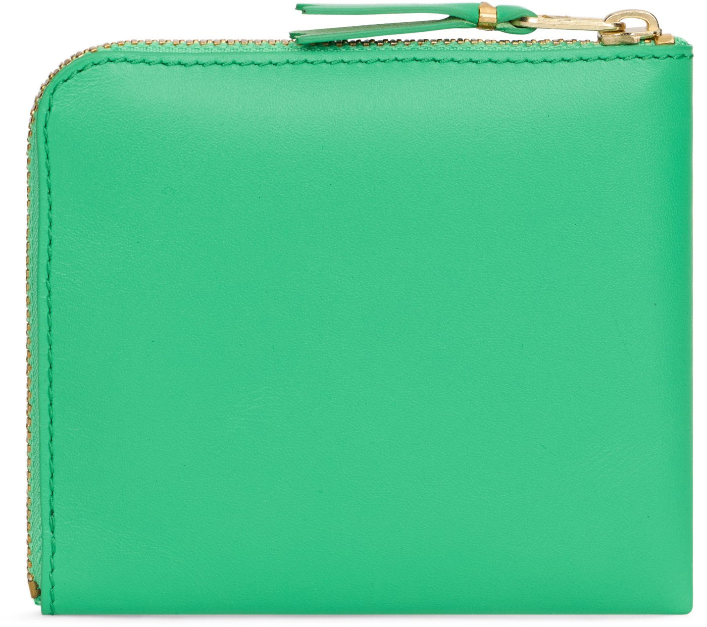 Wallet with zip closure