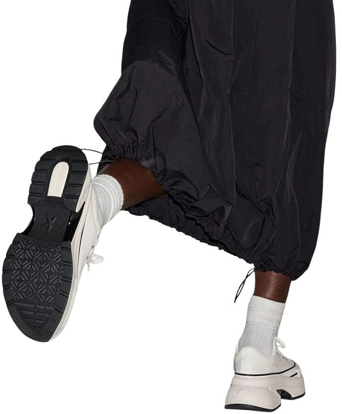 Converse Black And White Textile Chunky Sneakers