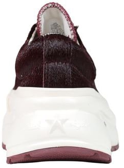 Converse Bordeaux Leather Chunky Sneakers