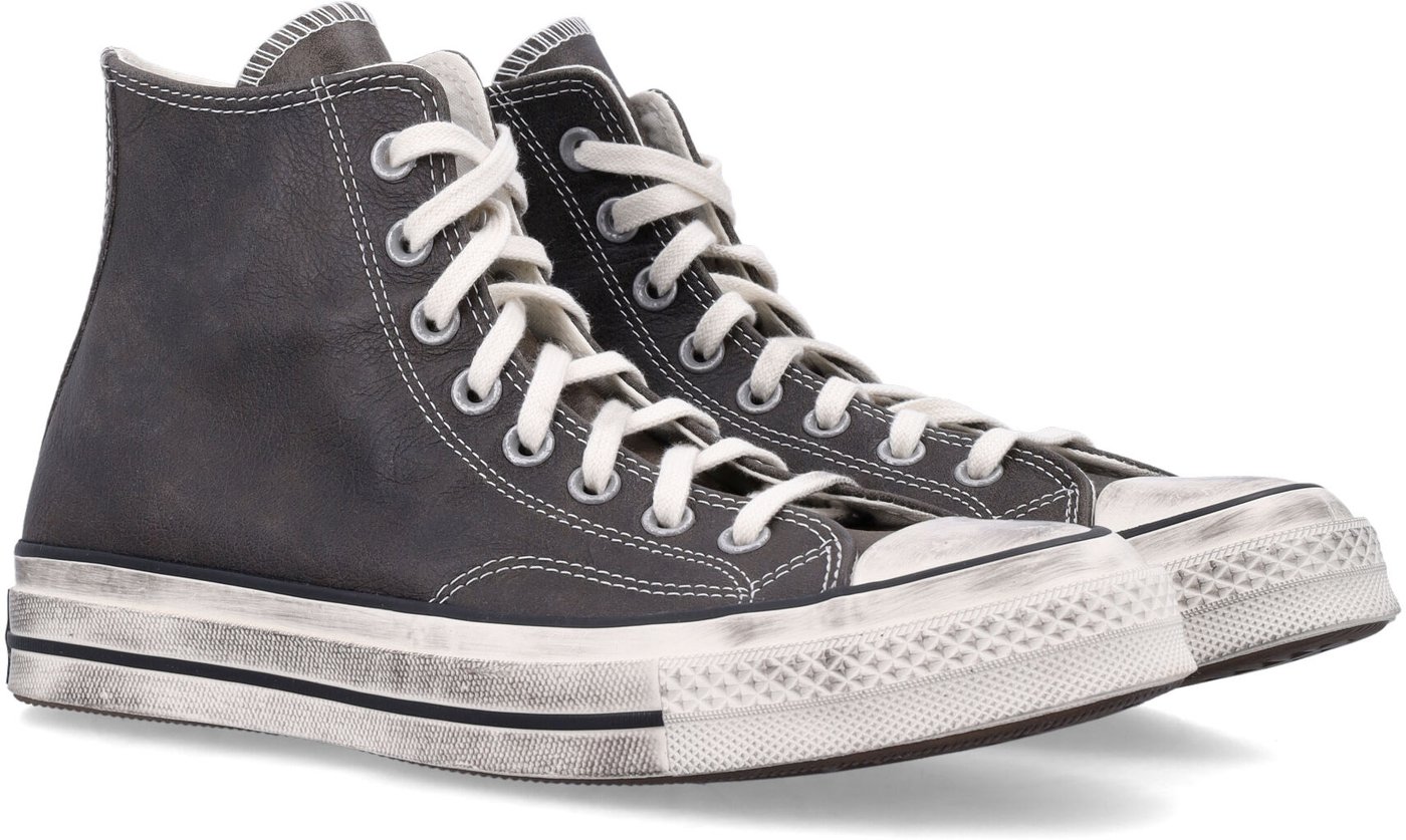 Chuck 70 Burnished Leather Nero
