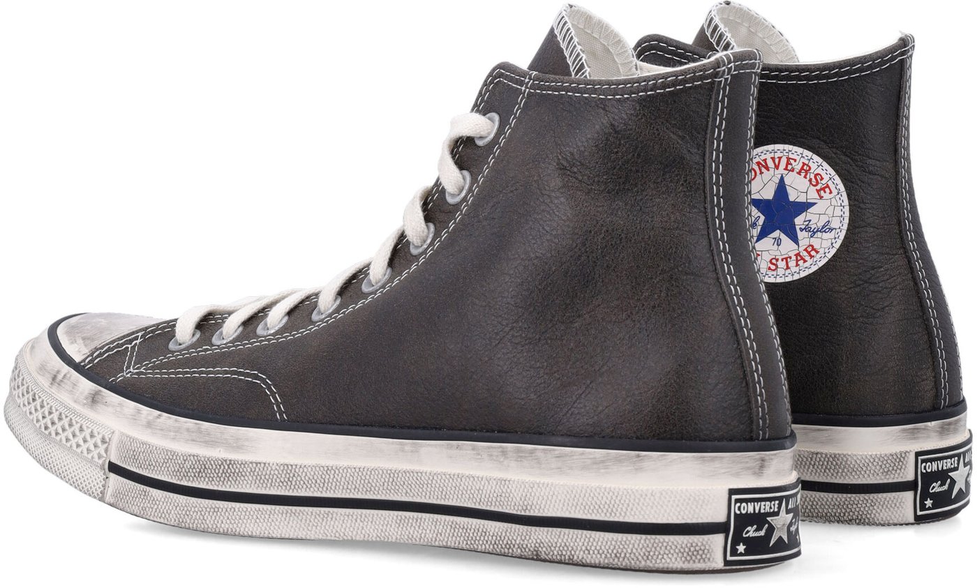 Chuck 70 Burnished Leather Nero