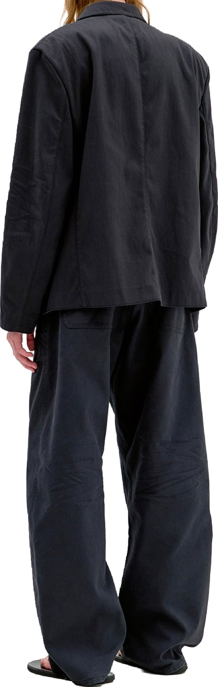 Pantaloni Deep Curved Jumbo Washed Nero