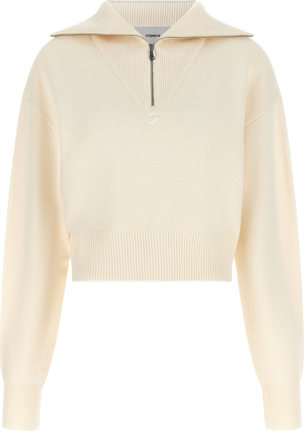 Coperni White Cashmere Cardigan