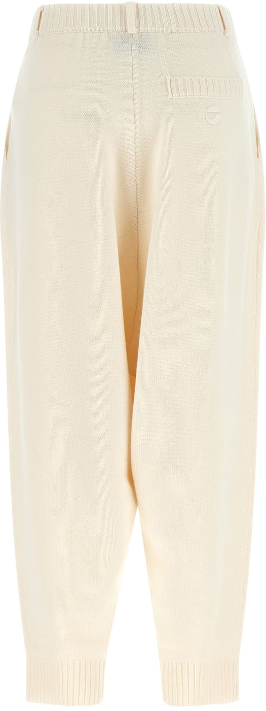 Coperni White Wool Casual Pants