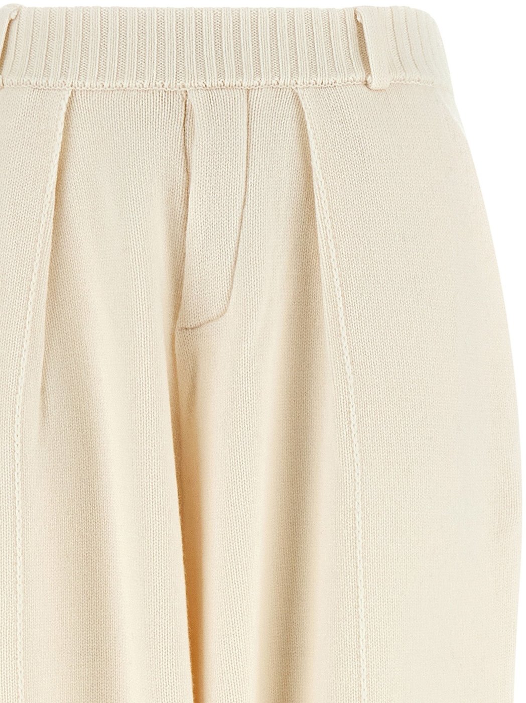 Coperni White Wool Casual Pants