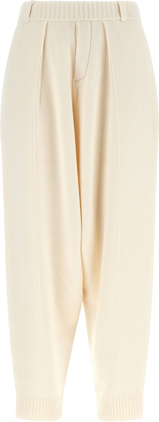 Coperni White Wool Casual Pants