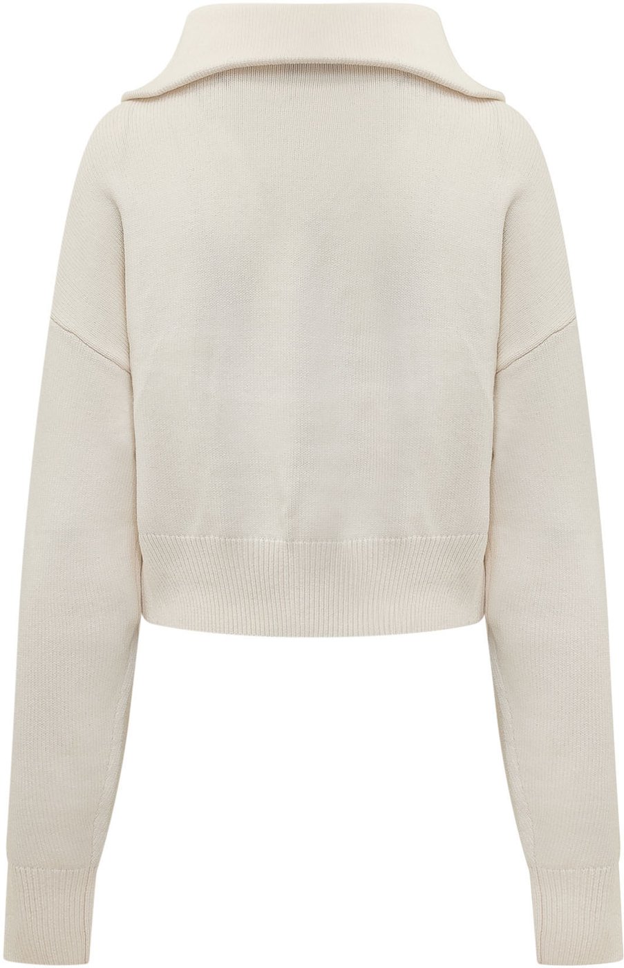 Maglia Corta con Collo Alto e Zip