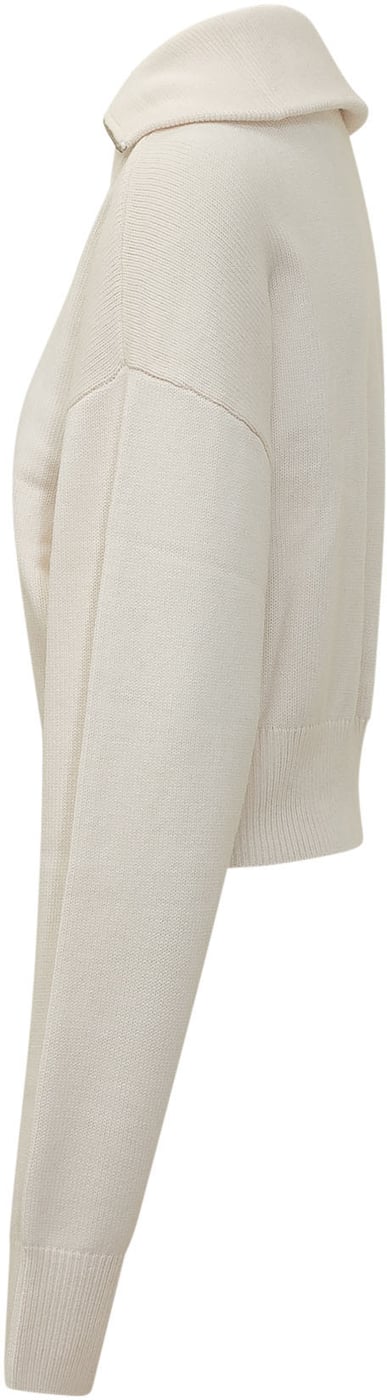 Maglia Corta con Collo Alto e Zip