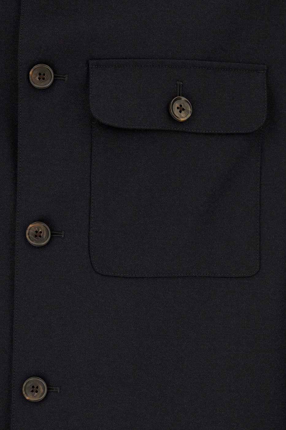 Corneliani Midnight blue stretch nylon blazer