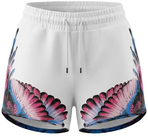 County of Milan White Cotton Short And Mini Shorts