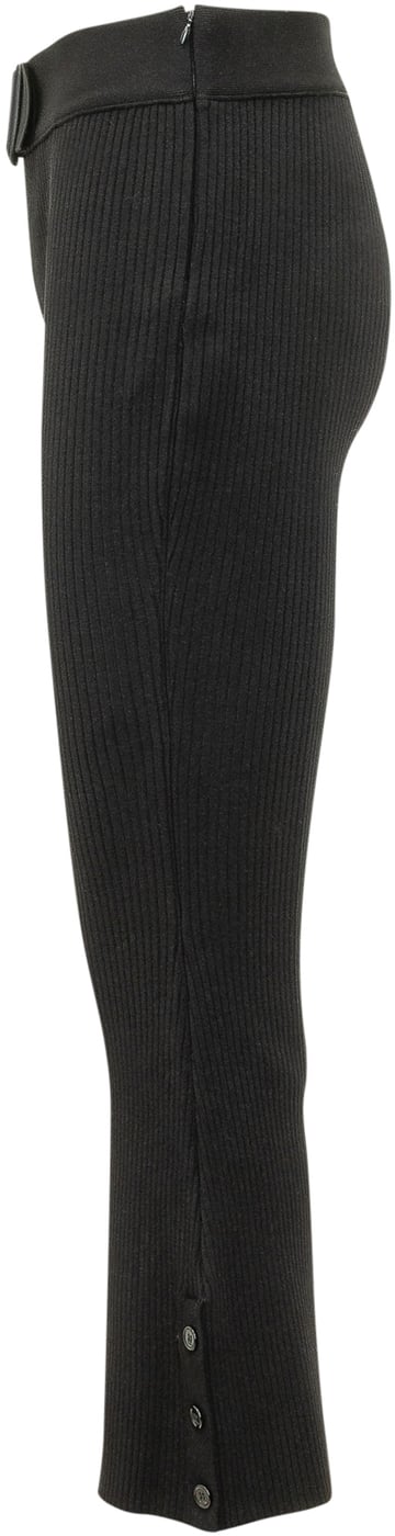 Pantaloni Capri In Maglia Con Fibbia