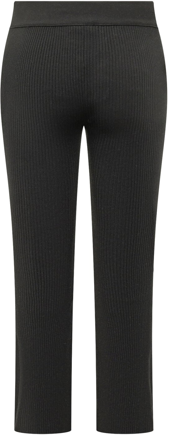 Pantaloni Capri In Maglia Con Fibbia