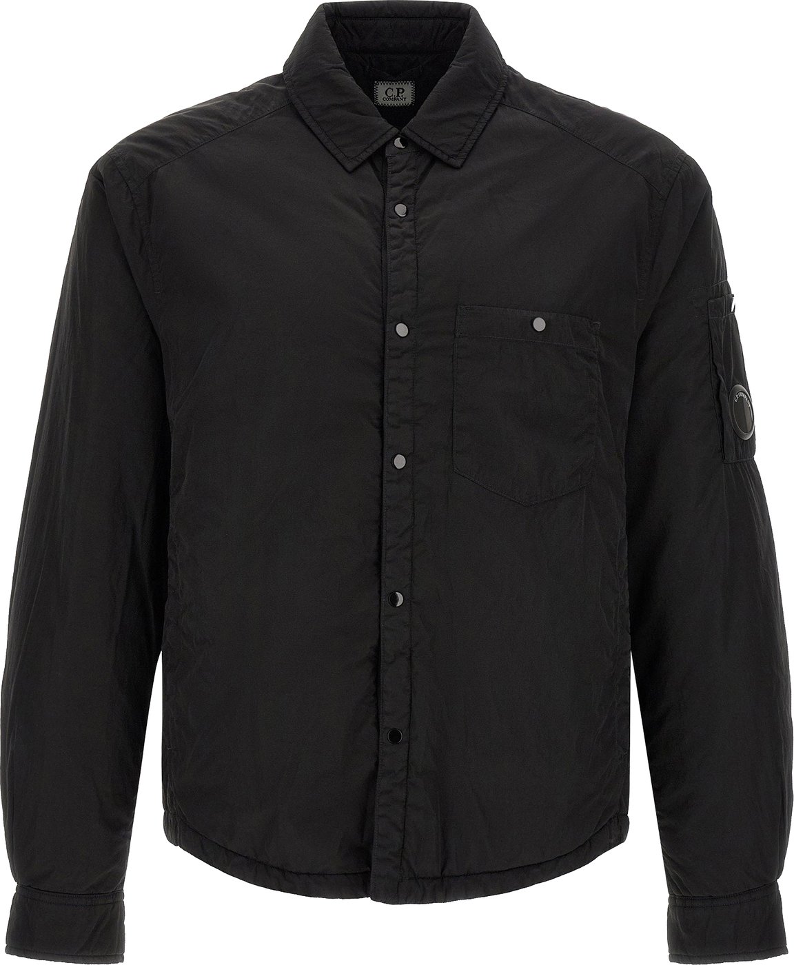 C.p. Company Chrome-r Padded Button Overshirt