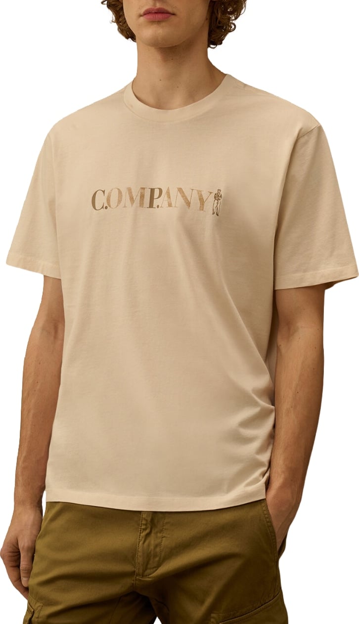 C.P. Company 30/1 Jersey Chest Logo T-Shirt Men's