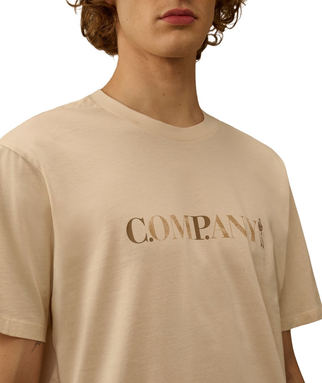 C.P. Company 30/1 Jersey Chest Logo T-Shirt Men's