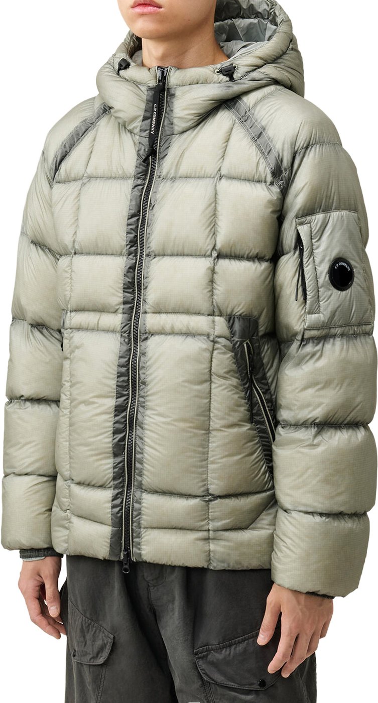 Dd shell hooded puffer jacket