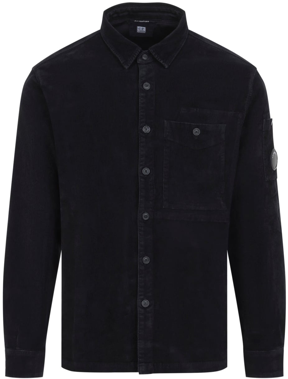 Cp Company Cordoury Button Lens Shirt