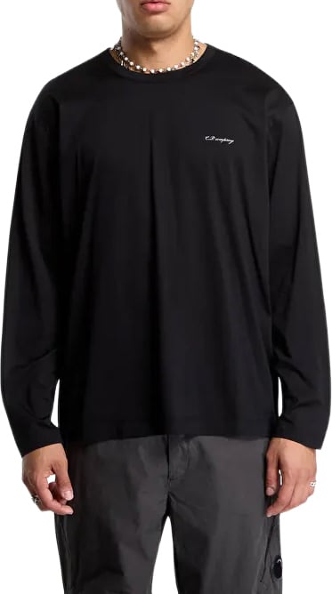t-shirt lange mouwen zwart