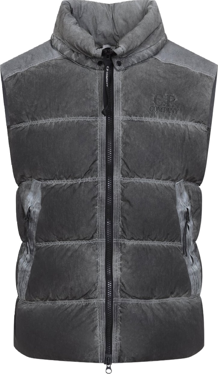 Cp Company Eco-Chrome Hooded Down Gilet