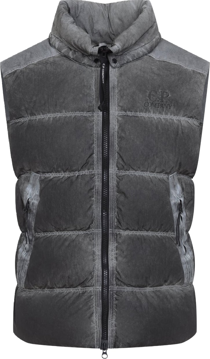 Cp Company Eco-Chrome Hooded Down Gilet