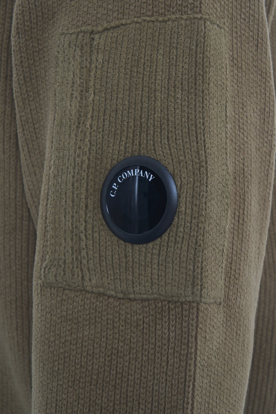 Cotton polo sweater