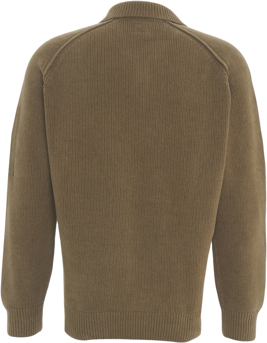 Cotton polo sweater