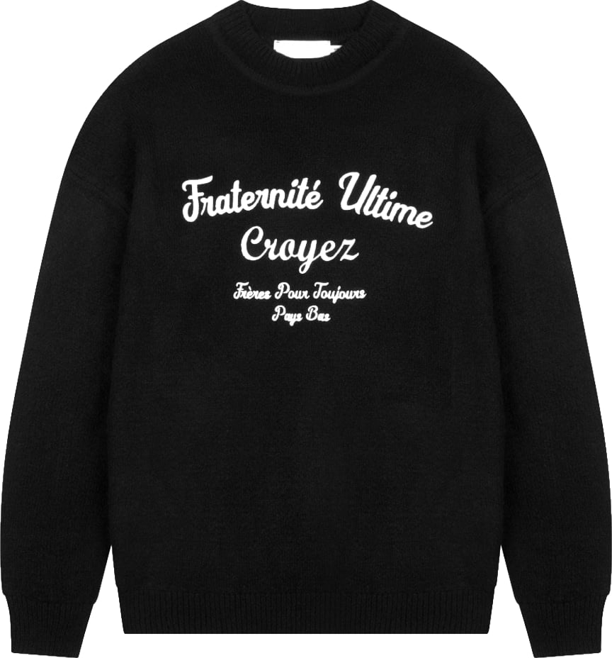 Croyez Fraternité Knit Sweater
