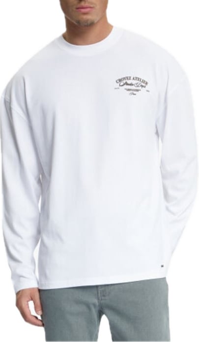 Croyez Studio Dept Longsleeve T-Shirt White