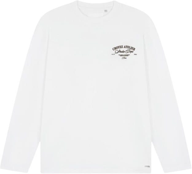 Croyez Studio Dept Longsleeve T-Shirt White