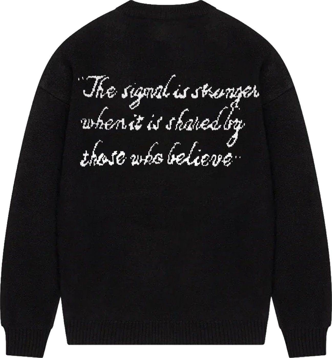 Croyez Lost Signal Knit Sweater