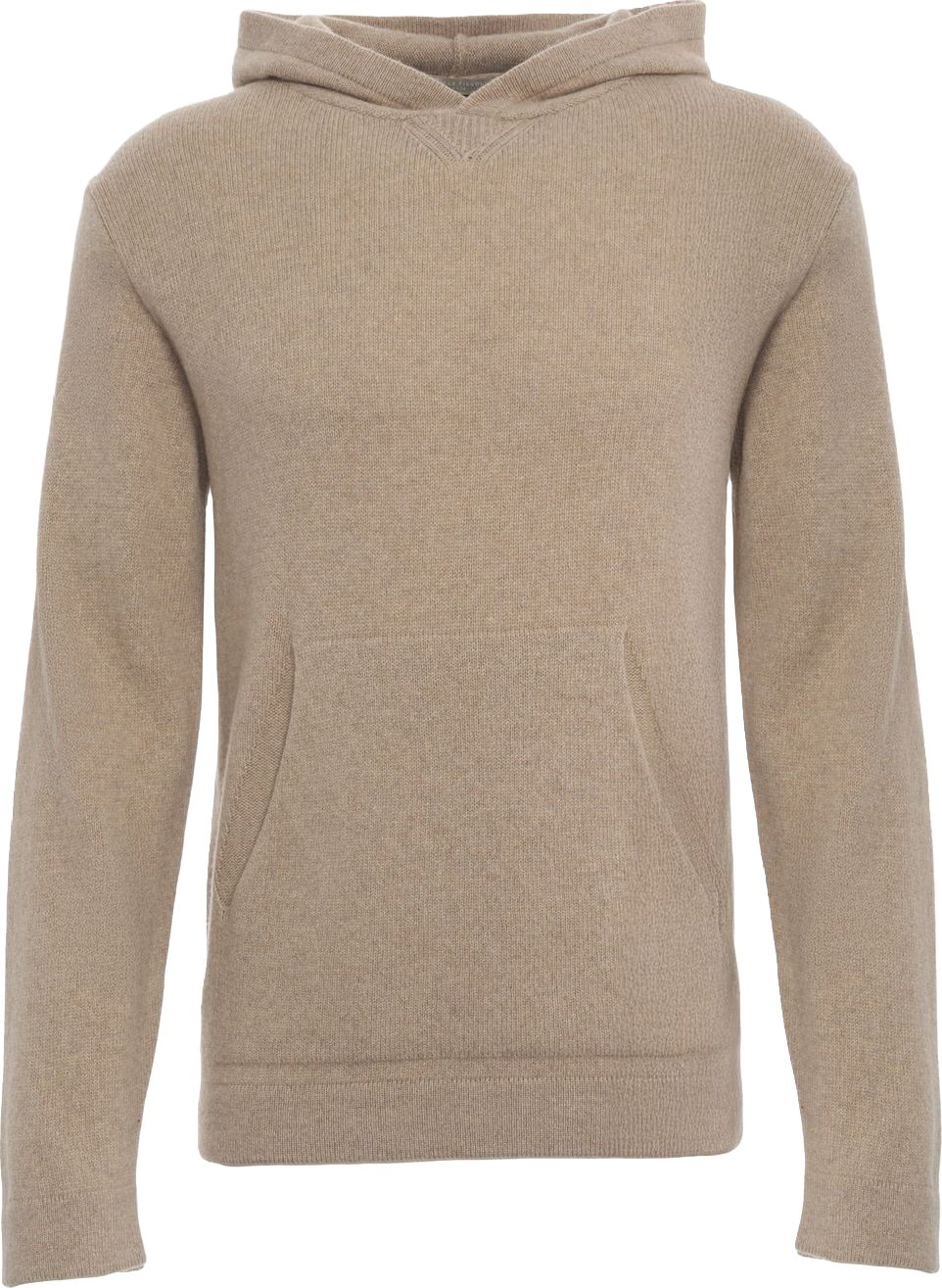Cashmere knit hoodie