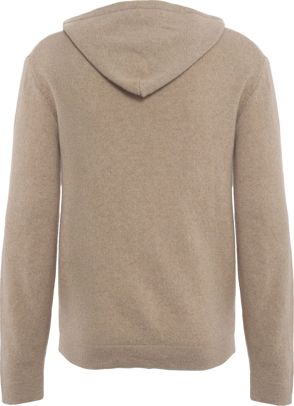 Cashmere knit hoodie