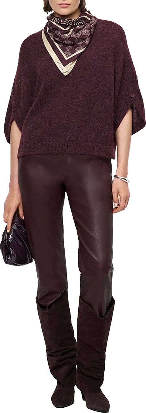Dante 6 Lova Leren Broeken Bordeaux 263123
