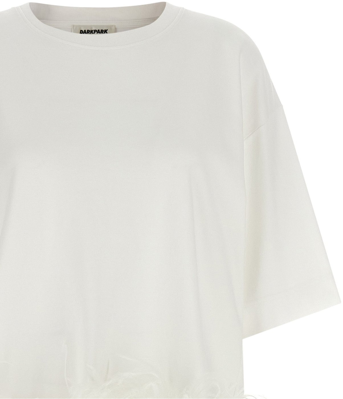 Darkpark White Cotton T-Shirt