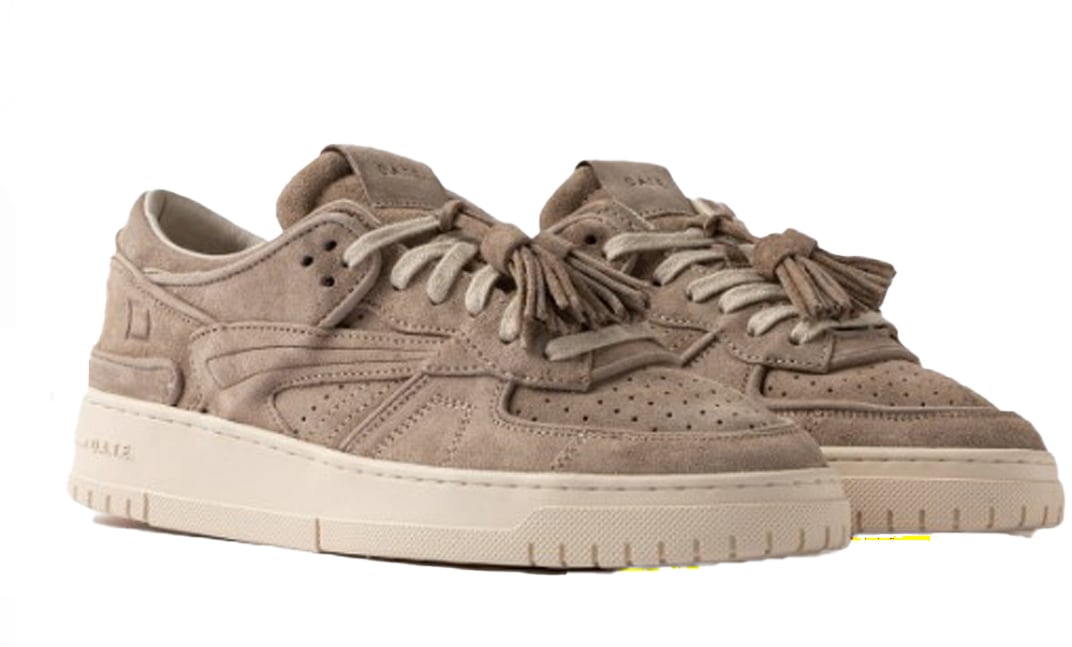 Sneakers Suede Taupe