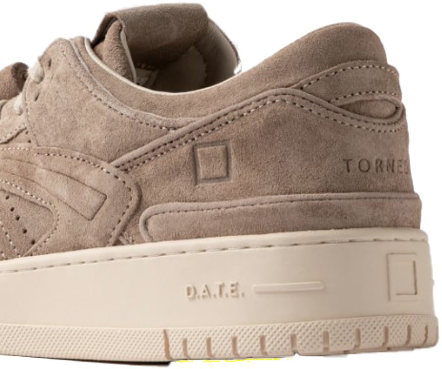 Sneakers Suede Taupe