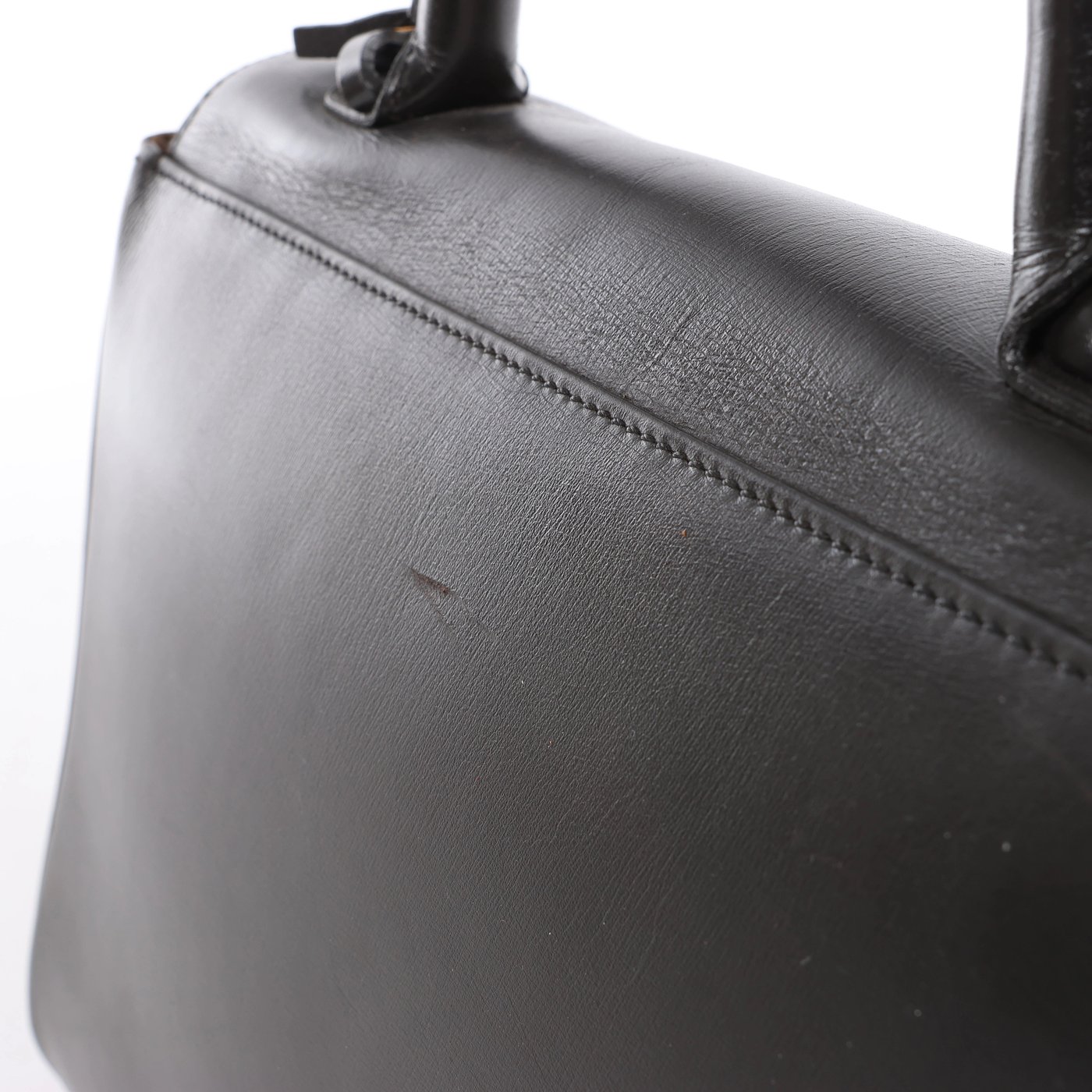 Delvaux Brillant MM Leather Handbag in Brown