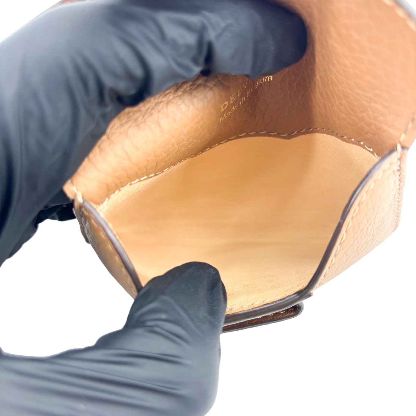 Delvaux Brillant Card Case Leather